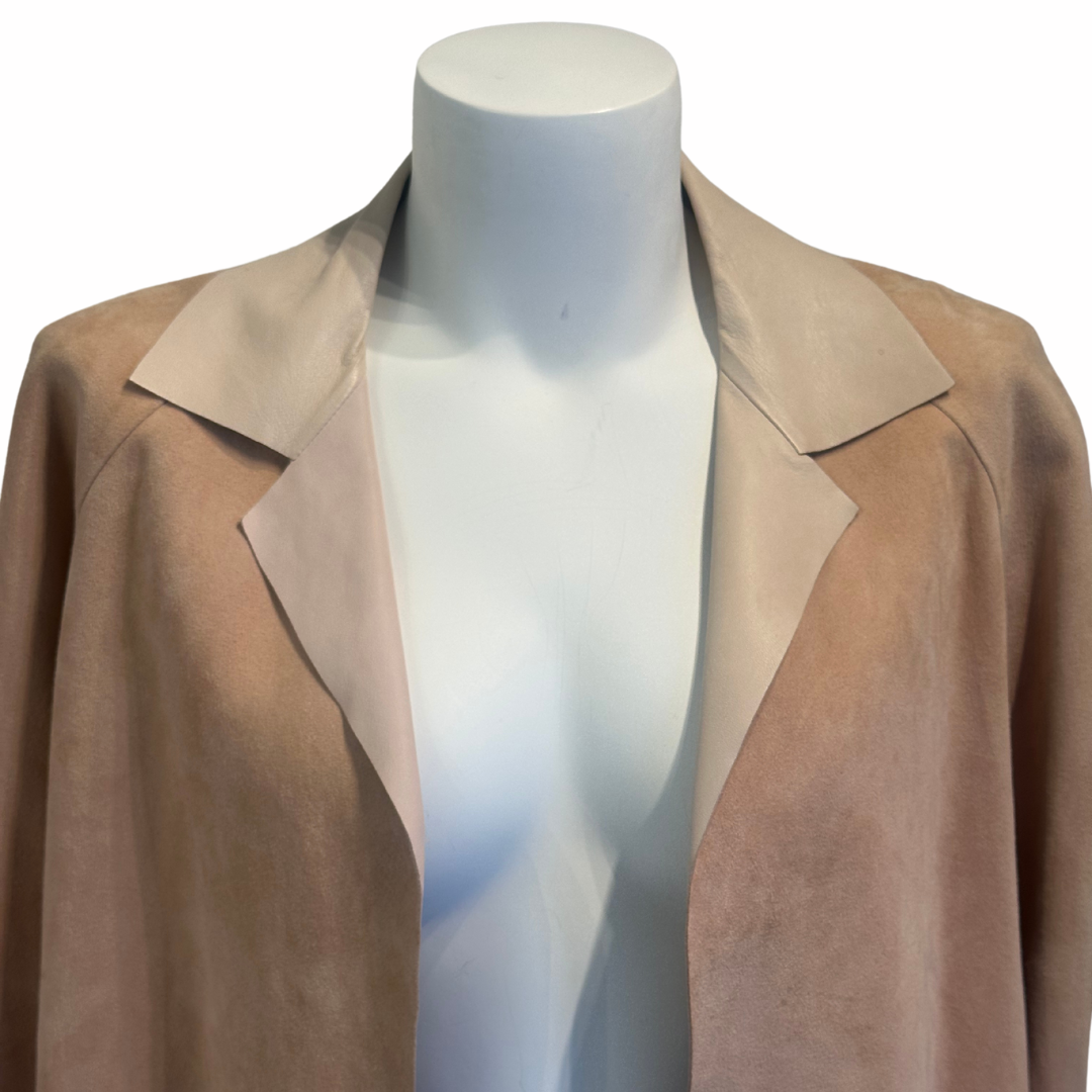 Ralph Lauren Pink Reversible Leather Jacket - Pre Loved