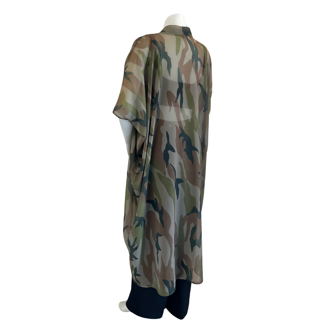Camo Kimono (know ruffle)