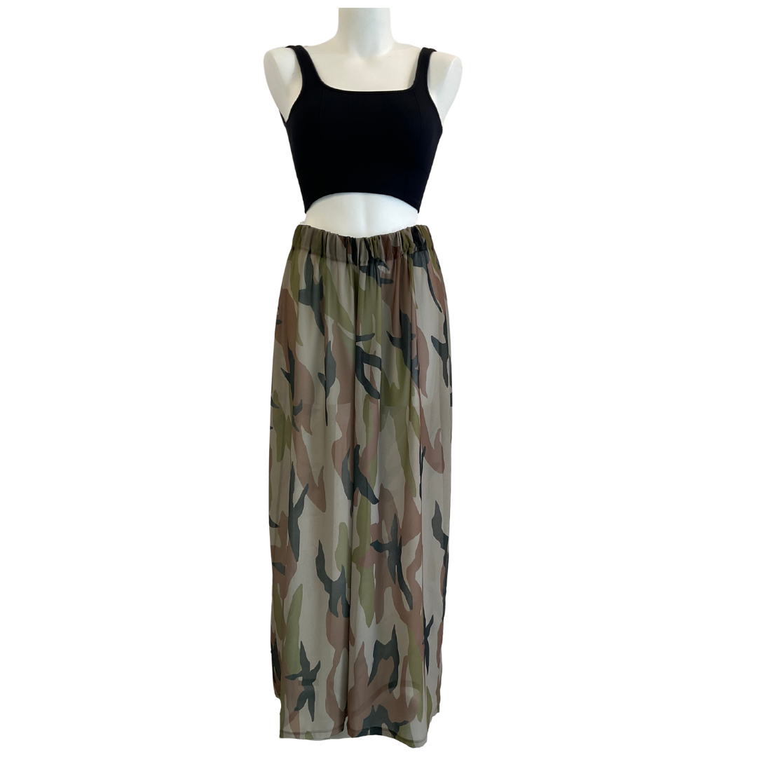 Camo Palazzo Pants