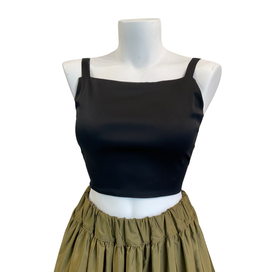 Lace Up Bandeau Top