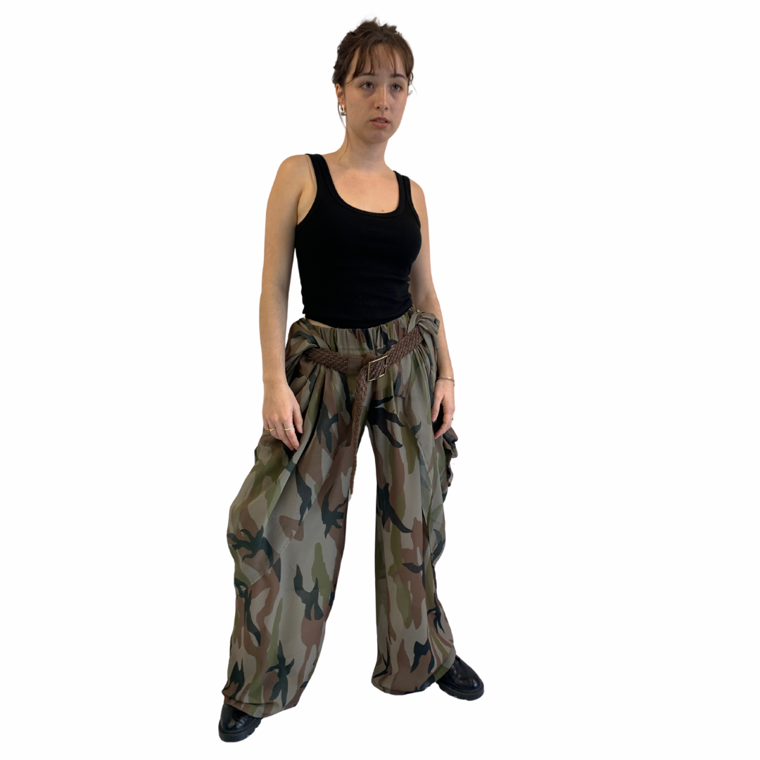 Camo Palazzo Pants