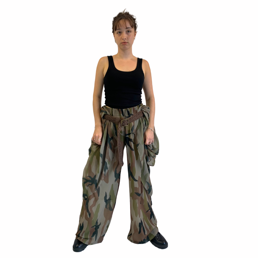 Camo Palazzo Pants