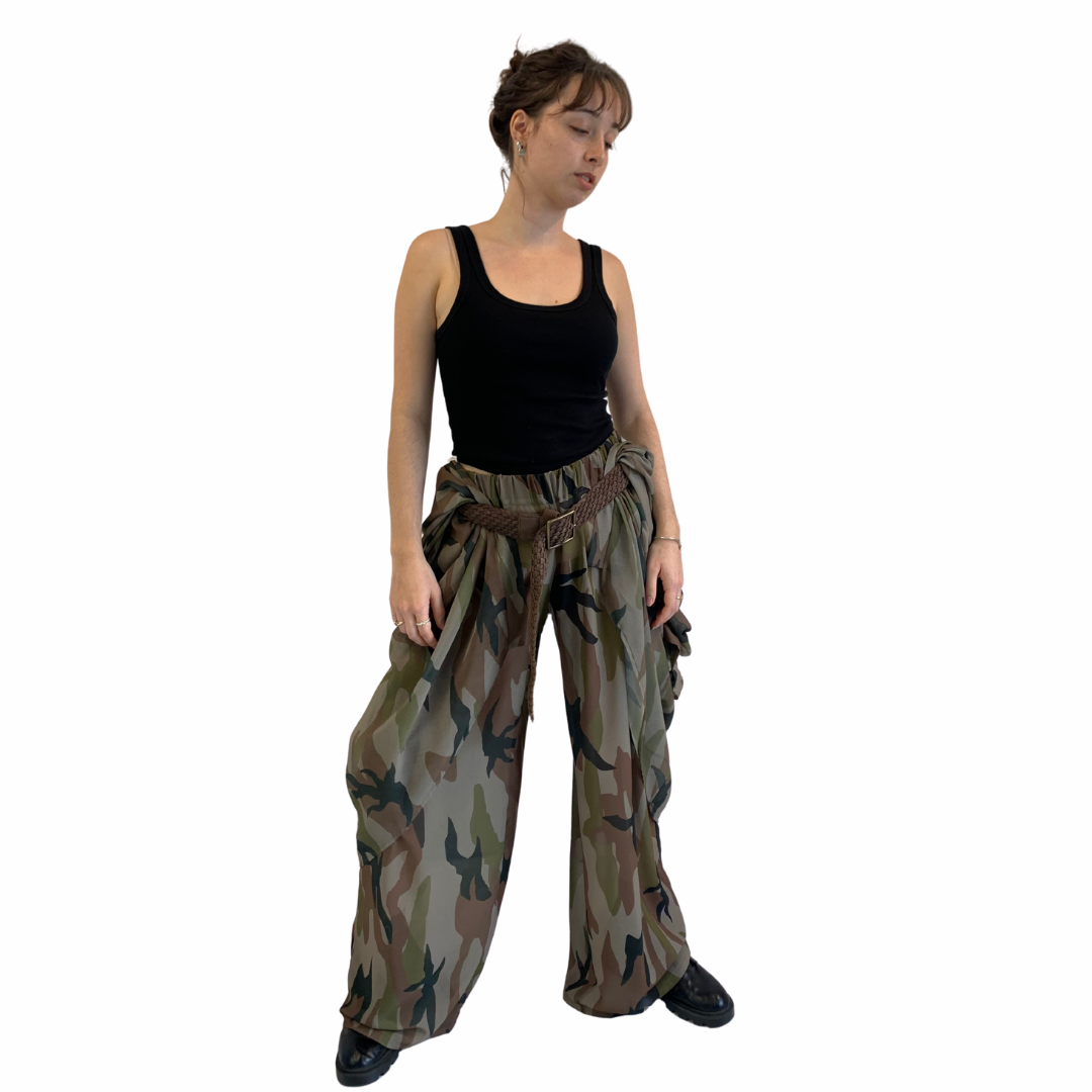 Camo Palazzo Pants