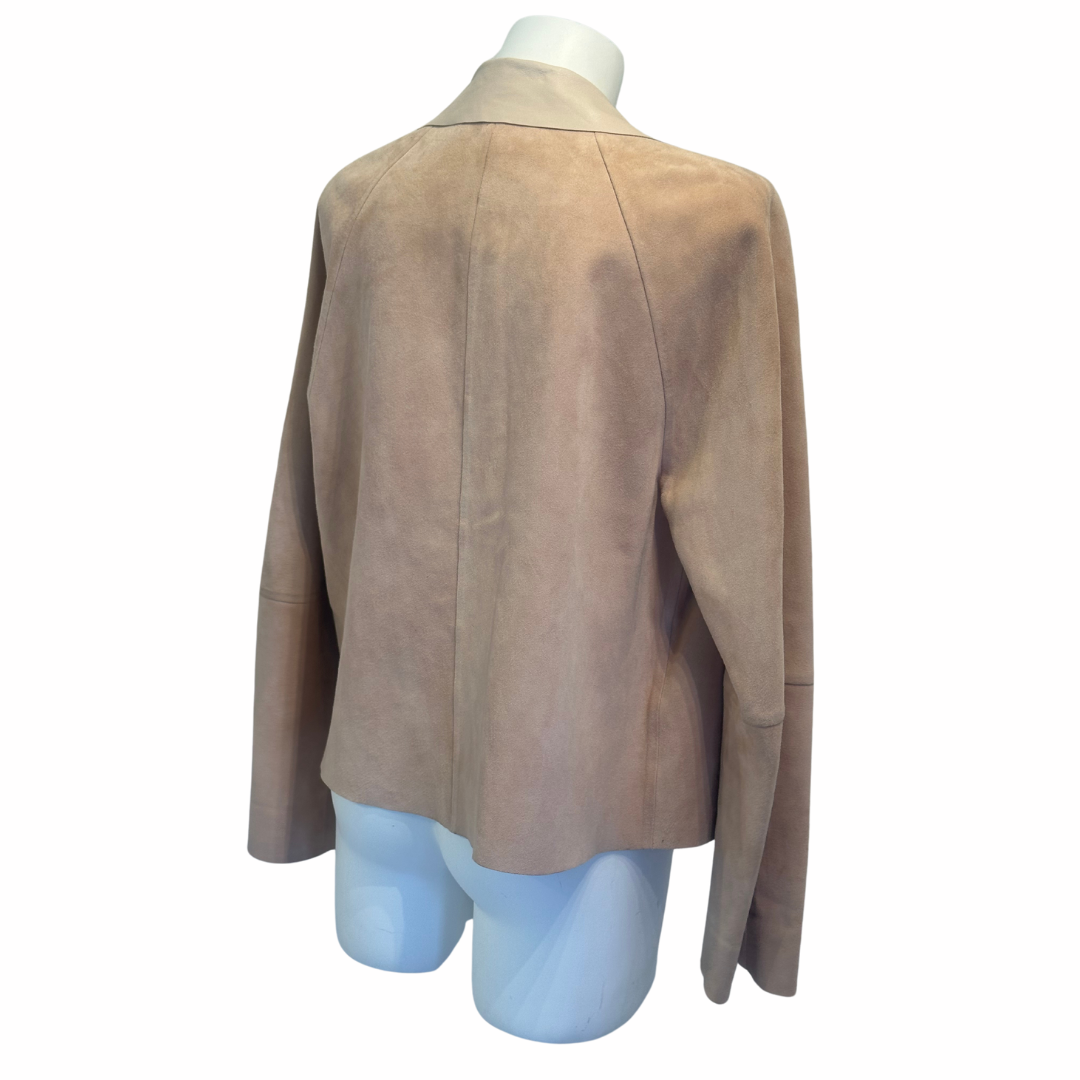 Ralph Lauren Pink Reversible Leather Jacket - Pre Loved