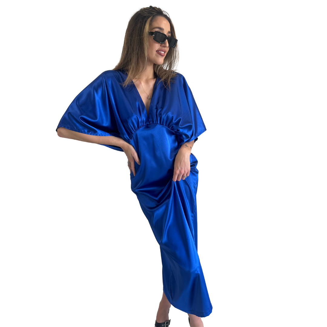Sapphire Blue Derby Dress