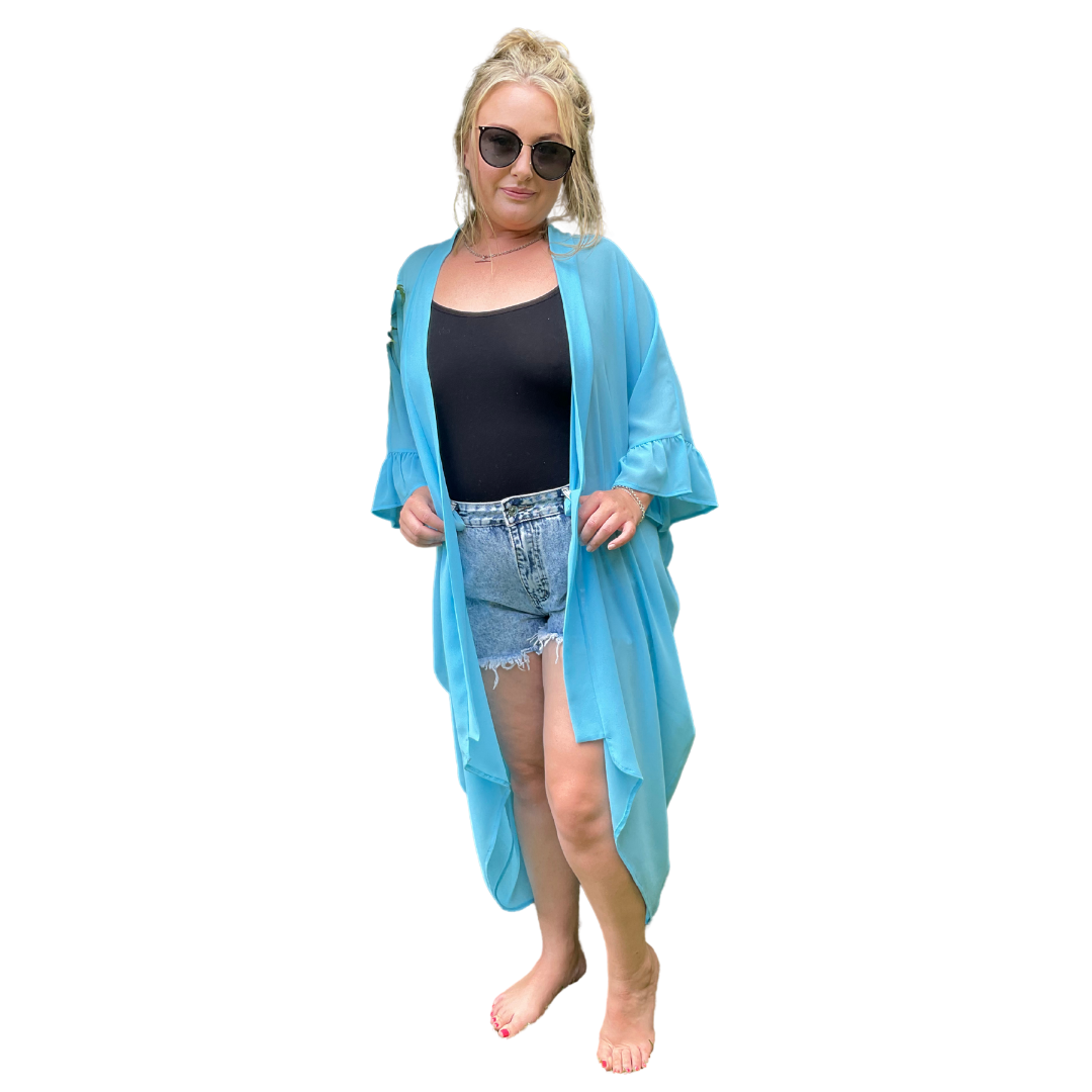 Pastel Blue Kimono
